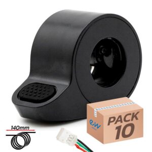 Schwarzer Beschleuniger für Xiaomi M365, 1S und Essential - JST ZH-Anschluss - 10 Stück