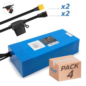 48V 12,5A/h Akku für Urbanglide ECROSS PRO BOOST Dual Motor/Smartgyro - 4 Einheiten