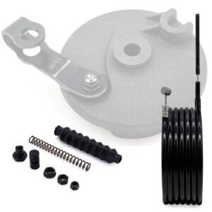 Schwarzes Trommelbremskabel und Hülle 1,16 m