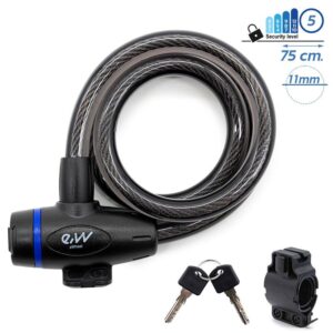 EWLK026 schwarzes Schlüsselschloss