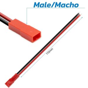 JST-Stecker mit Kabel - MÄNNLICH