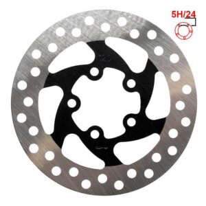 Bremsscheibe 120mm 5H schwarz