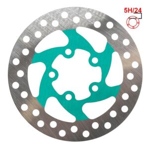 Bremsscheibe 120mm 5H grün