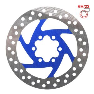 Bremsscheibe 120mm 6H blau