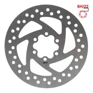 Bremsscheibe 145mm 6H silber