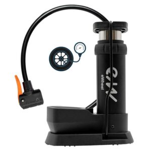 Fußpumpe mit Manometer - Ewheel