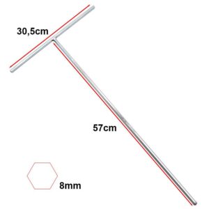 Premium Inbusschlüssel M10/58cm für Smartgyro Mast
