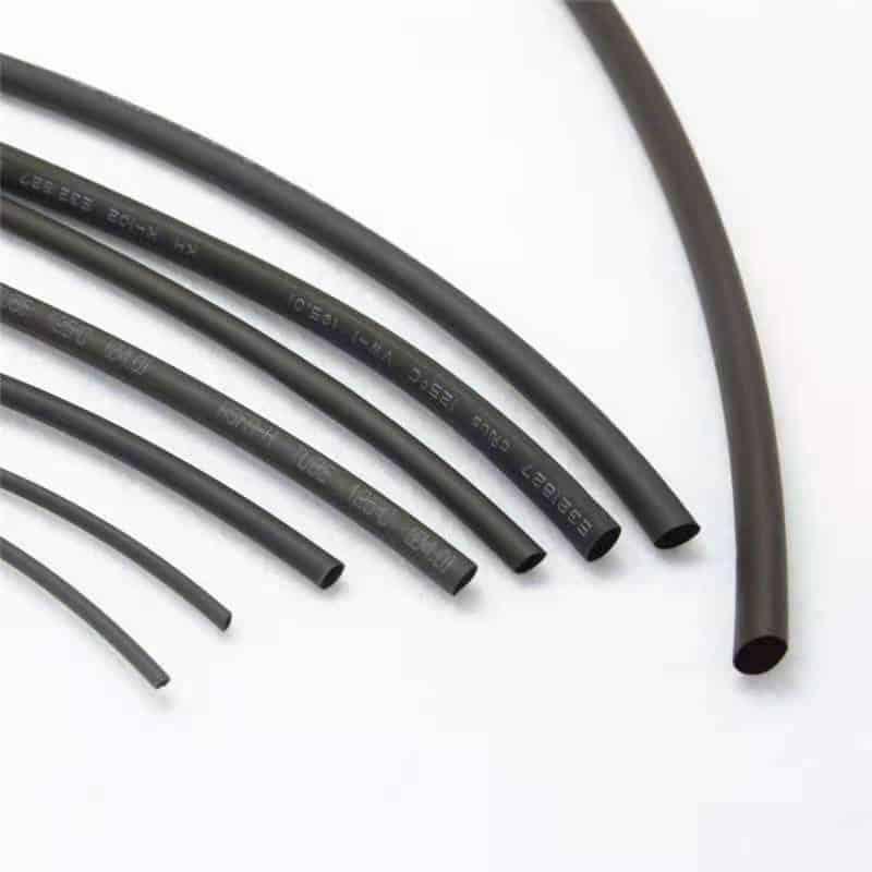 Schwarzer Schrumpfschlauch für Kabel - 2 mm x 200 m - Image 3