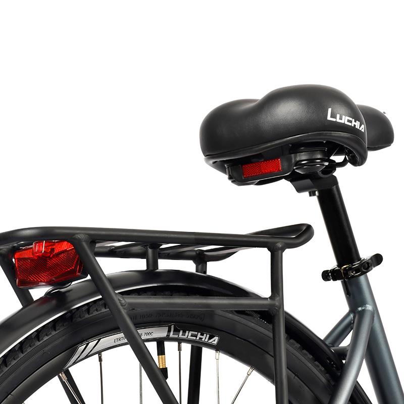 Antares blaues 700C Urban-Elektrofahrrad mit Aluminiumrahmen und Scheibenbremsen - Image 4