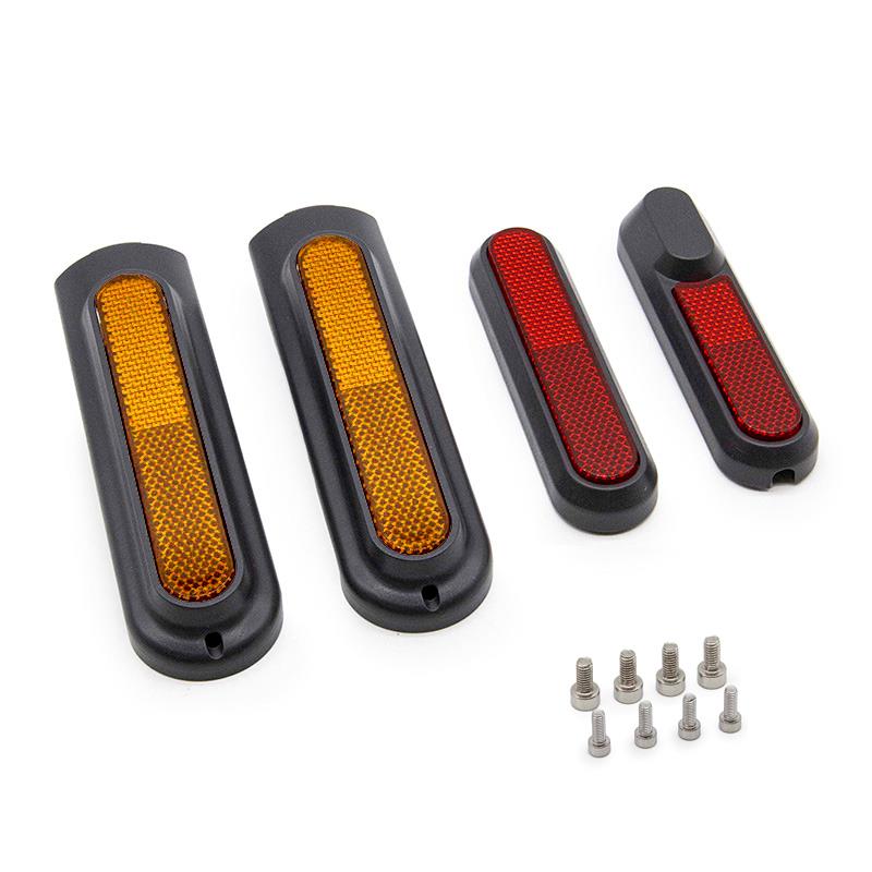 Schwarzes katadioptrisches Objektiv mit gelb/rotem Reflektor für Xiaomi Mi4 Pro