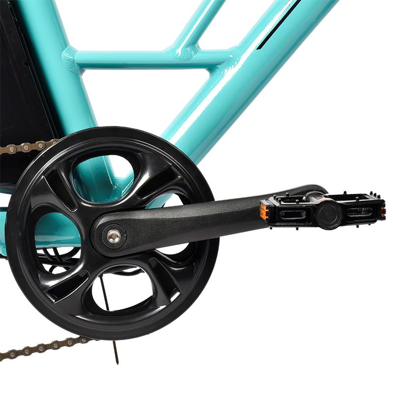 Weißes 20" Taurus Elektro-Fat-E-Bike mit Scheibenbremsen - Image 3