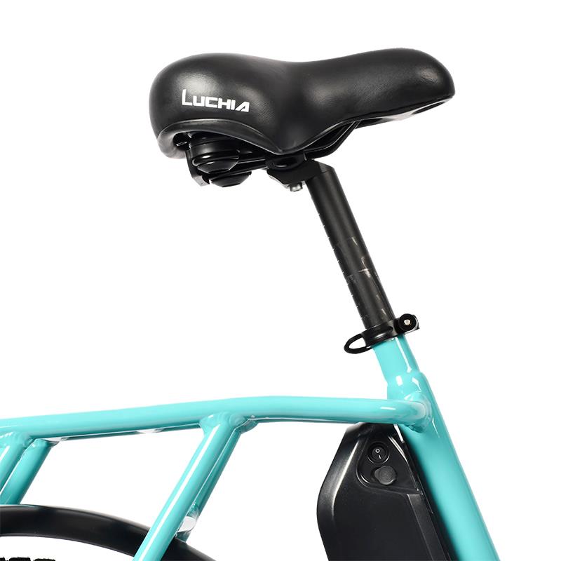 Weißes 20" Taurus Elektro-Fat-E-Bike mit Scheibenbremsen - Image 4