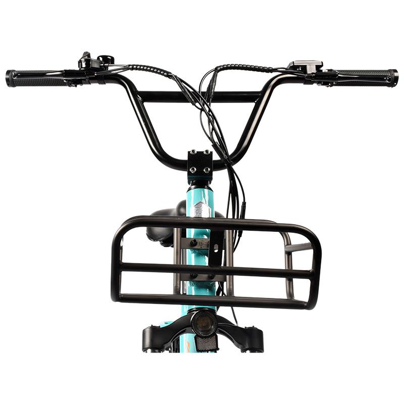 Weißes 20" Taurus Elektro-Fat-E-Bike mit Scheibenbremsen - Image 6