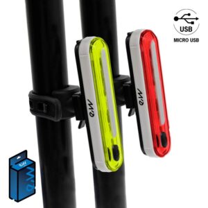 EWL002 Hochleistungs-LED-Lichtset für vorne und hinten, wiederaufladbar