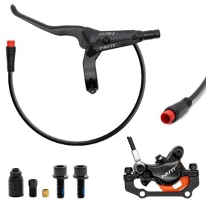 Kit 4 schwarze Hydraulikbremse A5-D Hinten [Nutt]