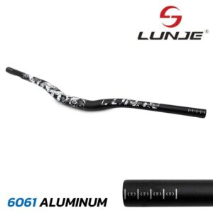 720mm Lenker mit 25mm Rise, schwarz-weiß