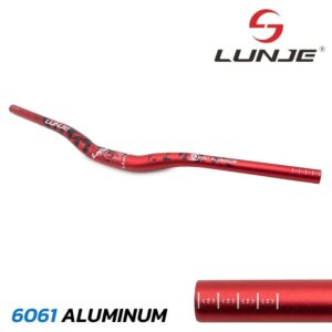 720mm Lenker mit 25mm Rise, rot-schwarz