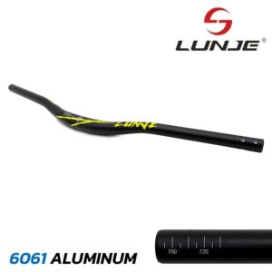 780mm Lenker mit 25mm Rise, schwarz-grün