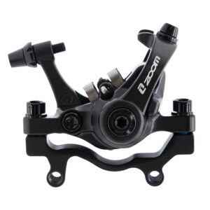 DB680/RT004-M02 Mechanischer Bremssattel L 70mm schwarz [Zoom] - Mit F180/R160 Halterung