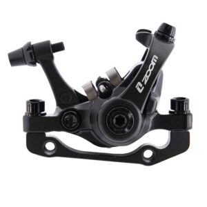 DB680/RT004-M01 Mechanischer Bremssattel L 70mm schwarz [Zoom] - Mit F160/R140 Halterung