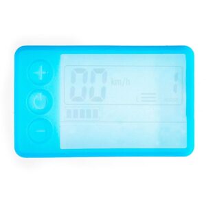 Blauer wasserdichter Silikonschutz für das S866-Display