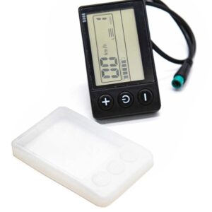 Weißer wasserdichter Silikonschutz für das S866-Display