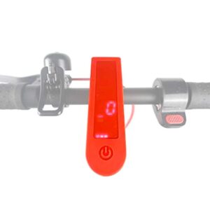 Roter wasserdichter Silikonschutz für gerades Display