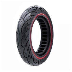 Ultraleichtes Vollrad 10x2.125-6.1/B34 - rote Linie [Nedong]