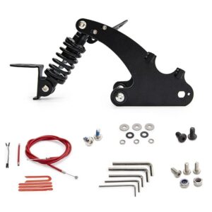 Schwarze Hinterradaufhängung für Xiaomi M365/1S/Essential [ULIP]