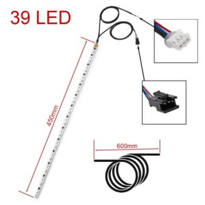 Programmierbarer RGB-LED-Streifen 12 V [Minimotors] - 0,45 M