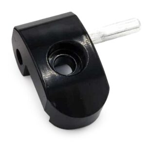 Schwarzer Edelstahlnagel mit 5mm Stift für Xiaomi