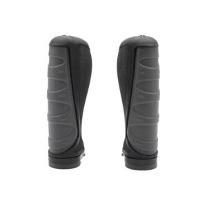 Ergonomische Silikongriffe mit Verriegelung, grau - 2 Stück