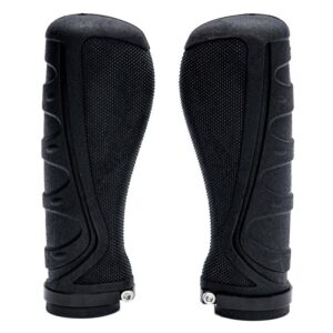 Ergonomische Silikongriffe mit schwarzem Verschluss - 2 Stück