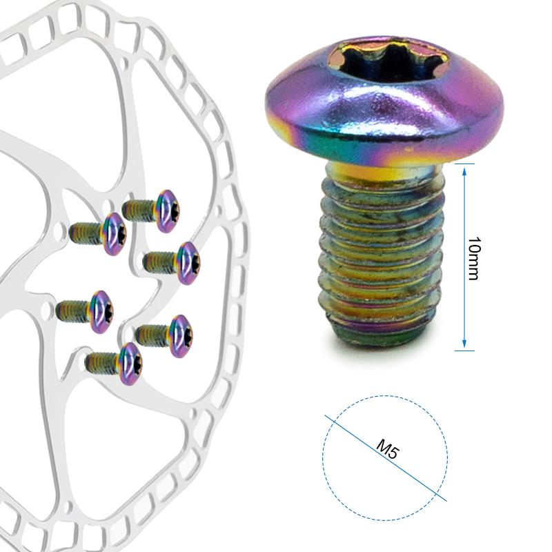 Mehrfarbige Schraube M5x10 für Bremsscheiben - 12 Stück - Image 2
